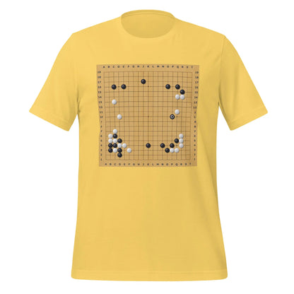 AlphaGo vs Lee Sedol Game 2 Move 37 T-Shirt (unisex) - Yellow / M