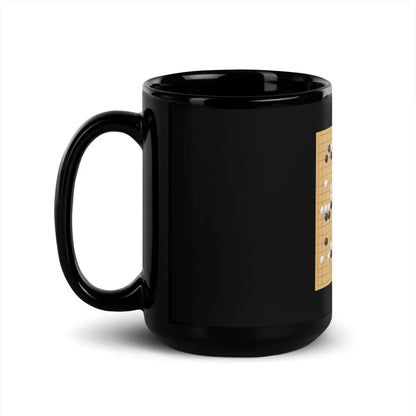 AlphaGo vs Lee Sedol Game 4 ’Good Move’ 78 Black Glossy Mug