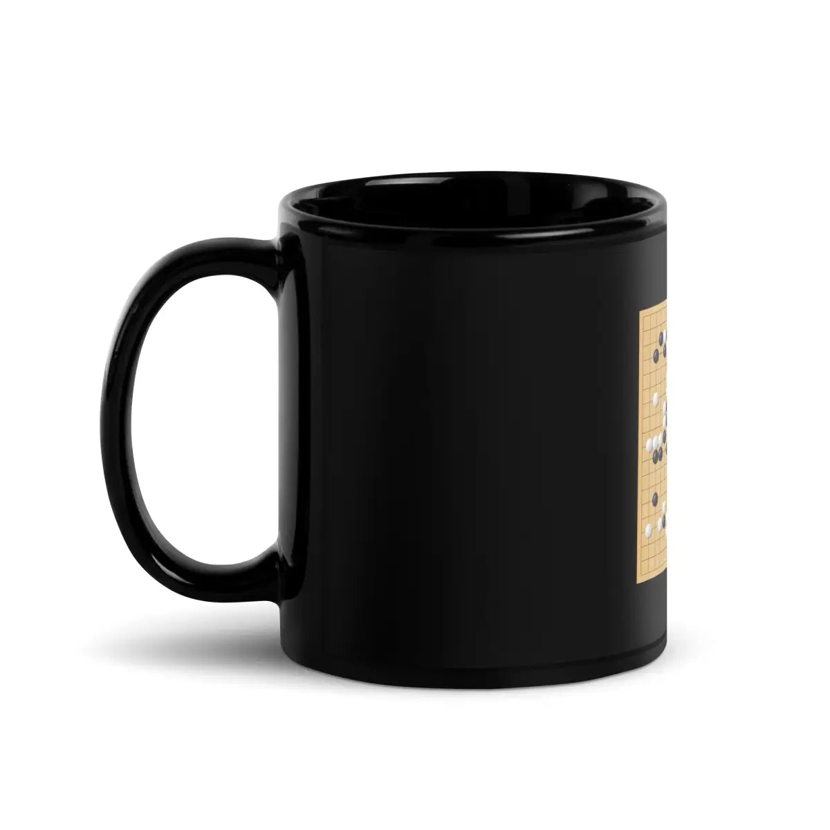 AlphaGo vs Lee Sedol Game 4 ’Good Move’ 78 Black Glossy Mug