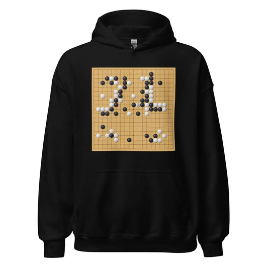 The Alphago Vs Lee Sedol Game 4 ?Good Move’ 78 Hoodie (unisex) Black / m.