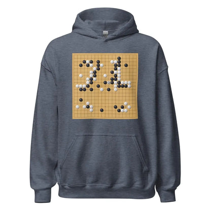 AlphaGo vs Lee Sedol Game 4 ’Good Move’ 78 Hoodie (unisex) - Heather Sport Dark Navy / M