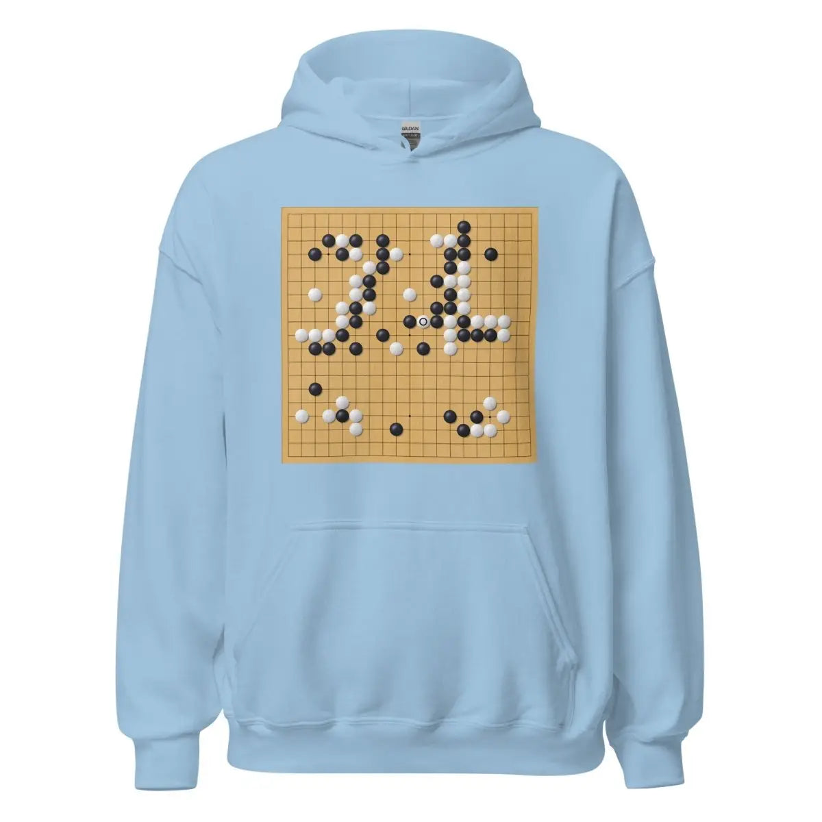 AlphaGo vs Lee Sedol Game 4 ’Good Move’ 78 Hoodie (unisex) - Light Blue / M