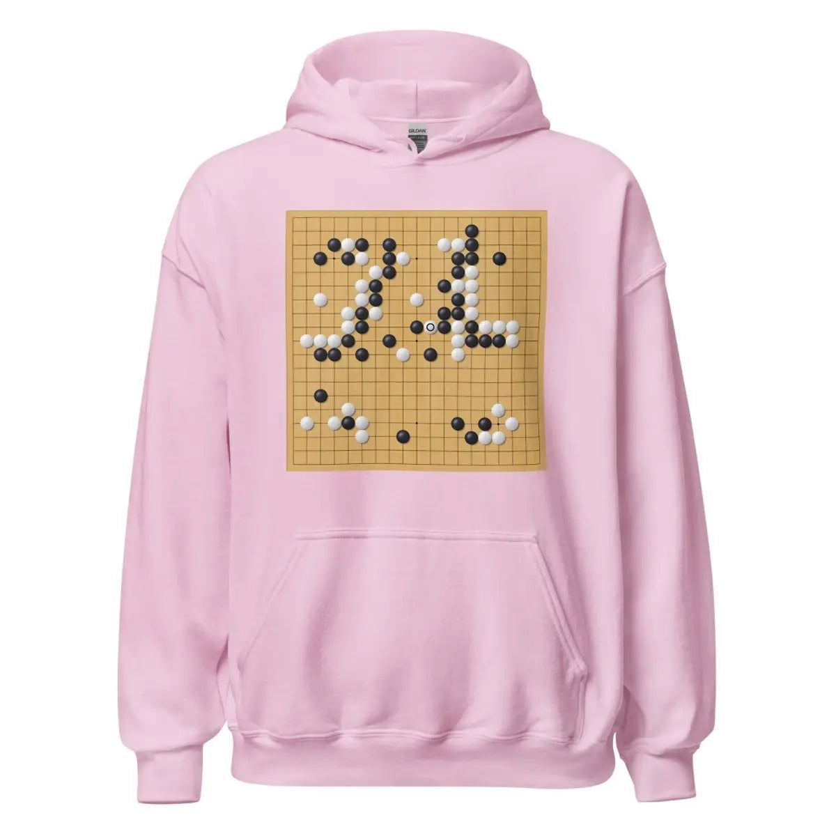 AlphaGo vs Lee Sedol Game 4 ’Good Move’ 78 Hoodie (unisex) - Light Pink / M