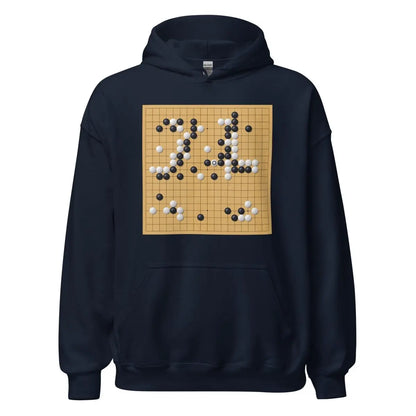 AlphaGo vs Lee Sedol Game 4 ’Good Move’ 78 Hoodie (unisex) - Navy / M