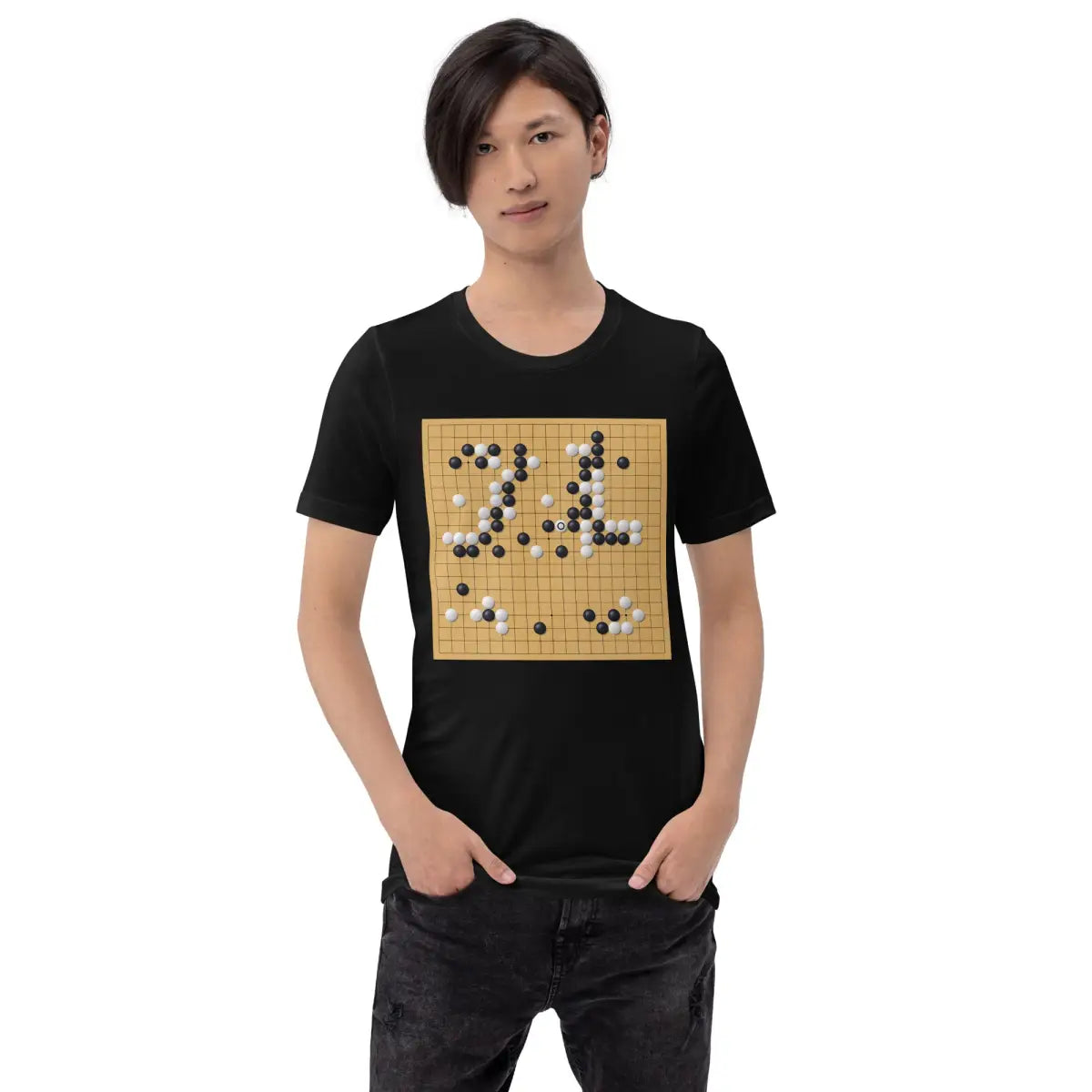 AlphaGo vs Lee Sedol Game 4 ’Good Move’ 78 T-Shirt (unisex)