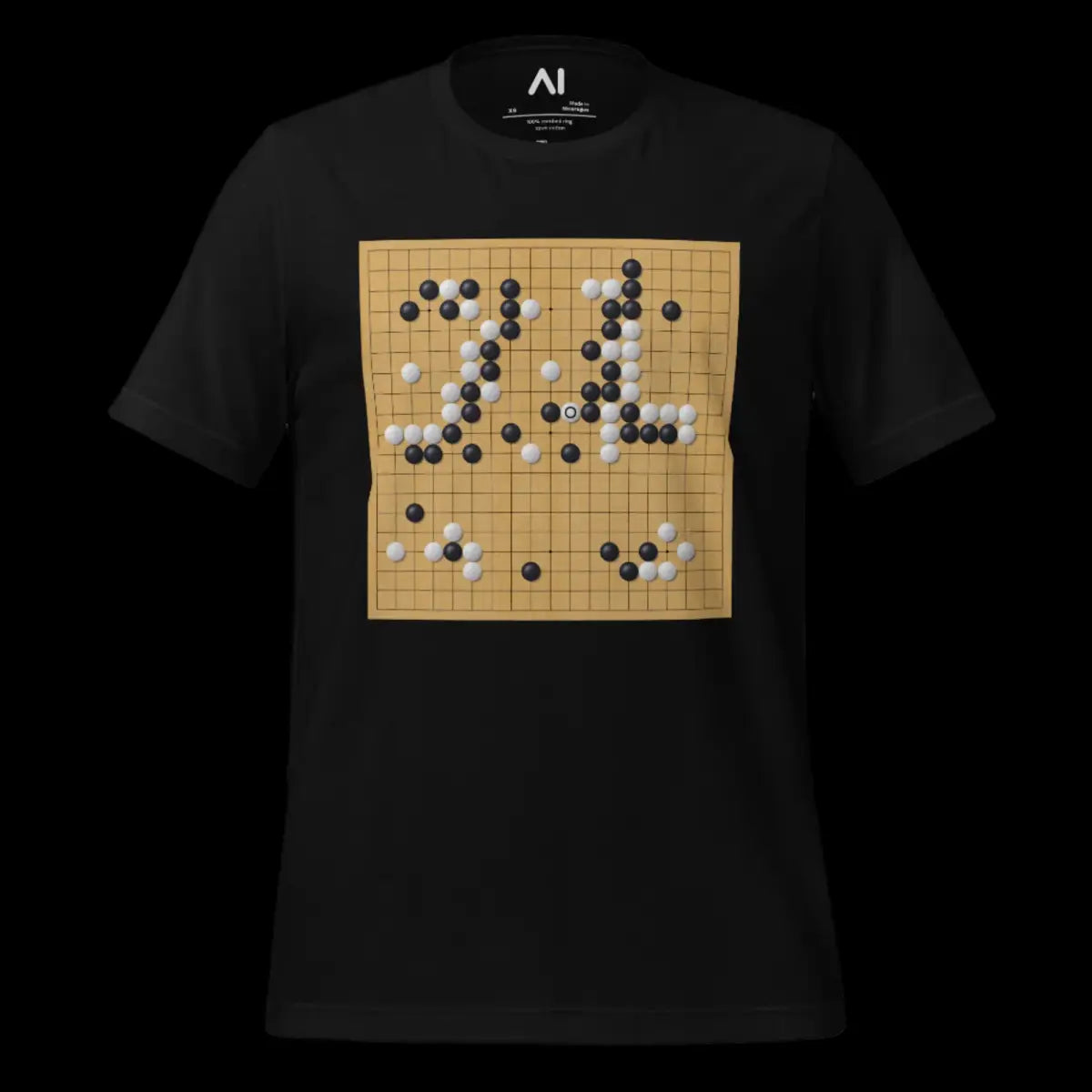 AlphaGo vs Lee Sedol Game 4 ’Good Move’ 78 T-Shirt (unisex)