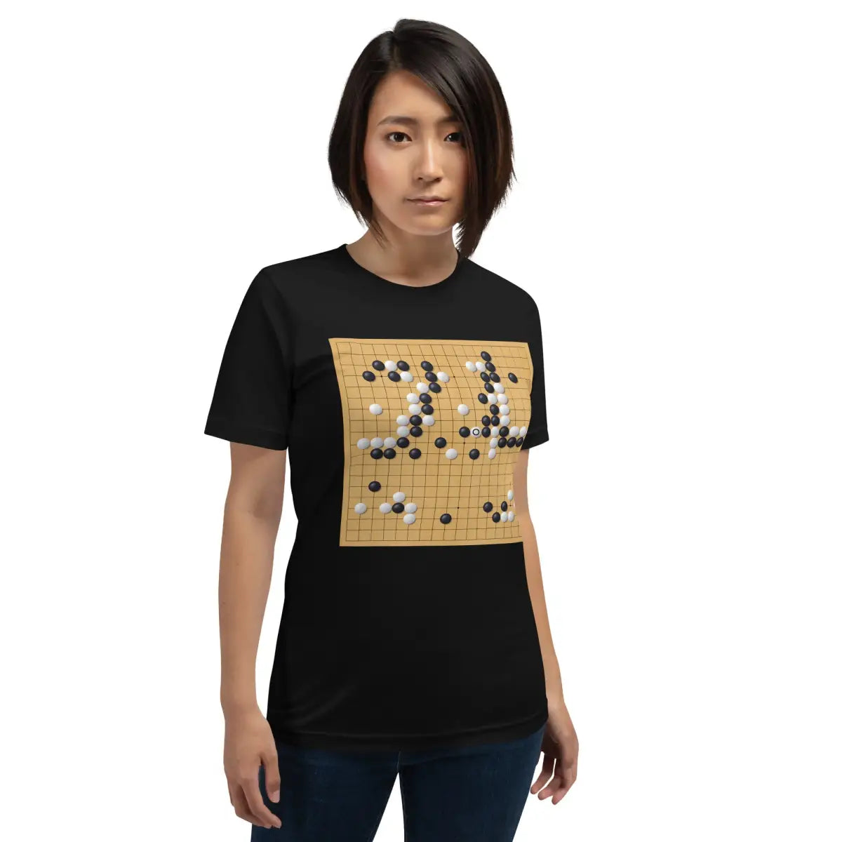 AlphaGo vs Lee Sedol Game 4 ’Good Move’ 78 T-Shirt (unisex)