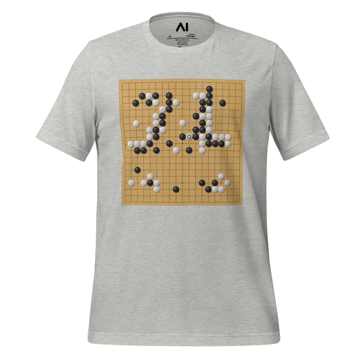 AlphaGo vs Lee Sedol Game 4 ’Good Move’ 78 T-Shirt (unisex) - Athletic Heather / M