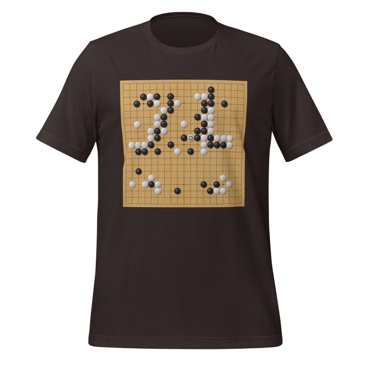 AlphaGo vs Lee Sedol Game 4 "Good Move" 78 T - Shirt (unisex) - Brown - AI Store
