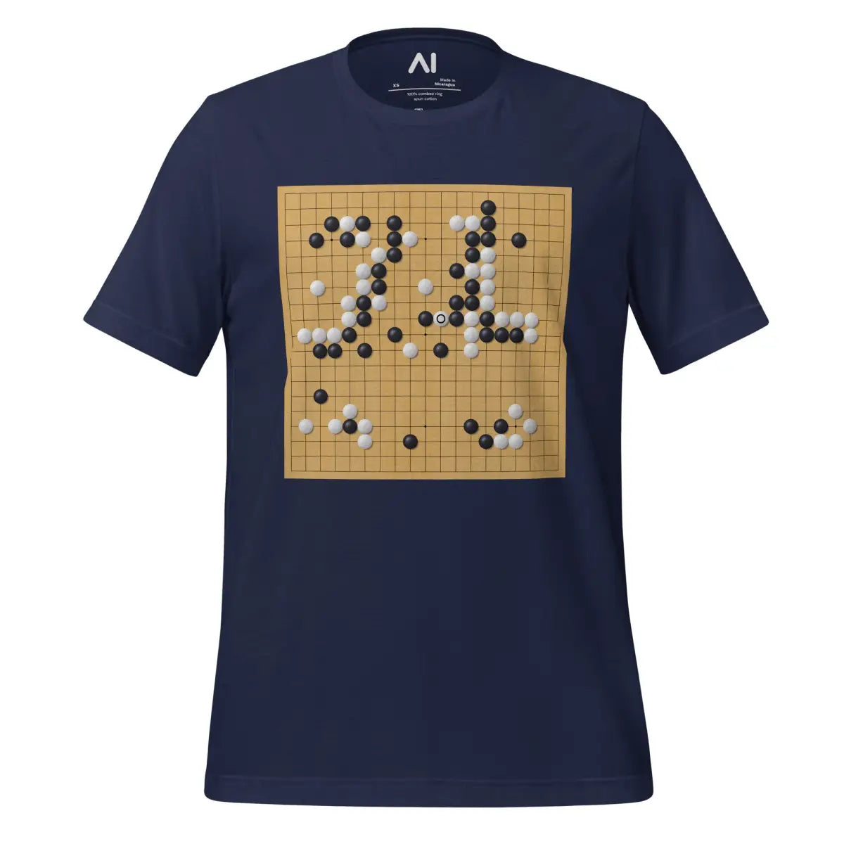 AlphaGo vs Lee Sedol Game 4 ’Good Move’ 78 T-Shirt (unisex) - Navy / M