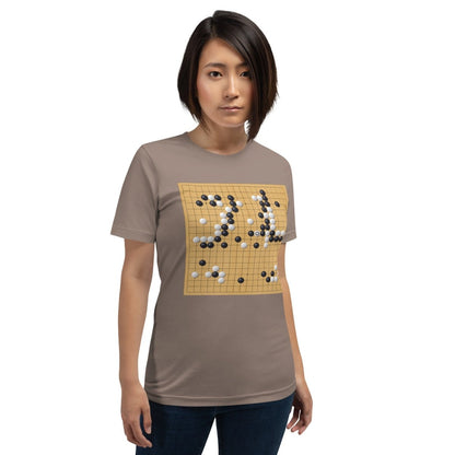 AlphaGo vs Lee Sedol Game 4 "Good Move" 78 T - Shirt (unisex) - Pebble - AI Store