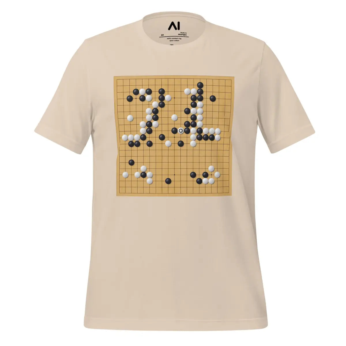 AlphaGo vs Lee Sedol Game 4 ’Good Move’ 78 T-Shirt (unisex) - Soft Cream / M