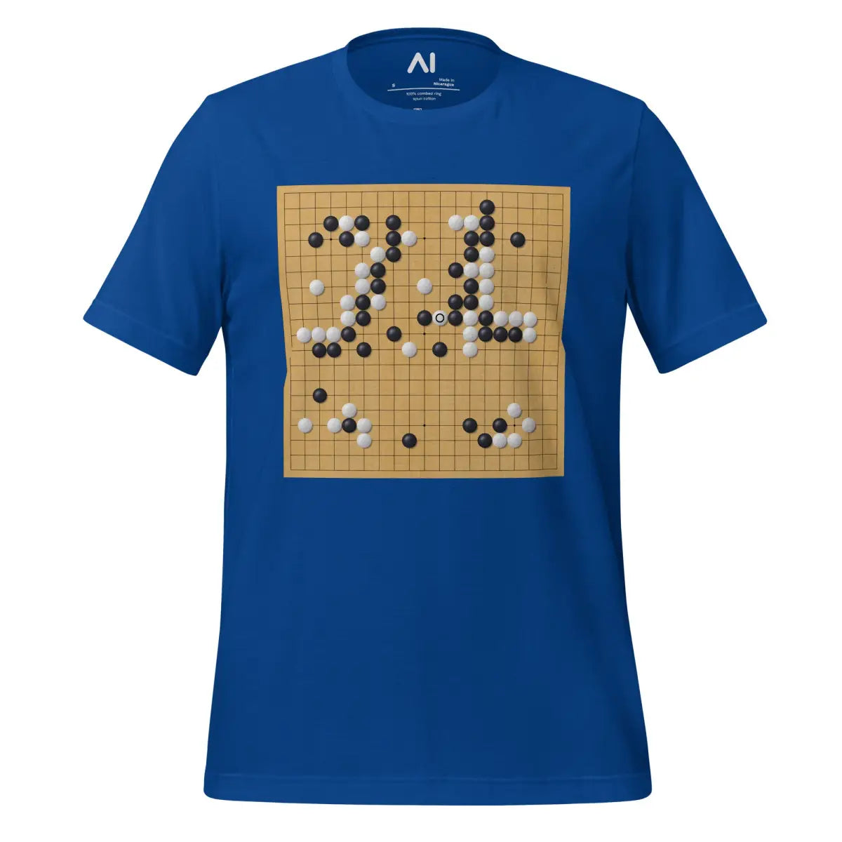 AlphaGo vs Lee Sedol Game 4 ’Good Move’ 78 T-Shirt (unisex) - True Royal / M