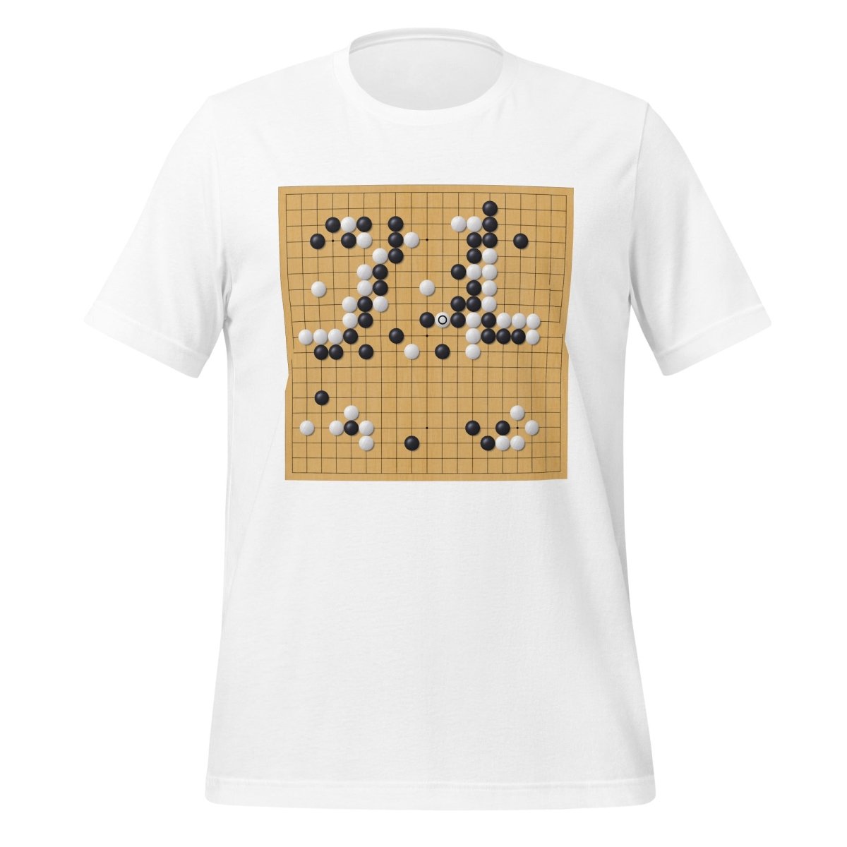 AlphaGo vs Lee Sedol Game 4 "Good Move" 78 T - Shirt (unisex) - White - AI Store