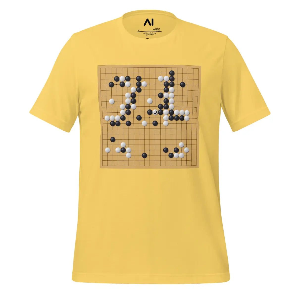 AlphaGo vs Lee Sedol Game 4 ’Good Move’ 78 T-Shirt (unisex) - Yellow / M