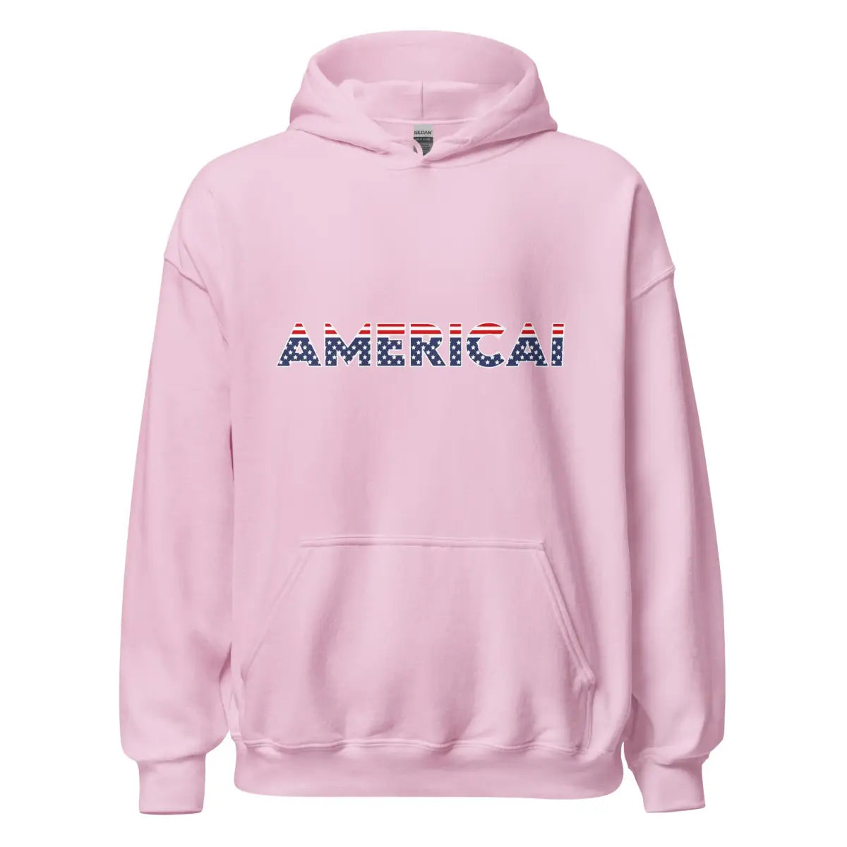 AMERICAI Hoodie (unisex) - Light Pink / M