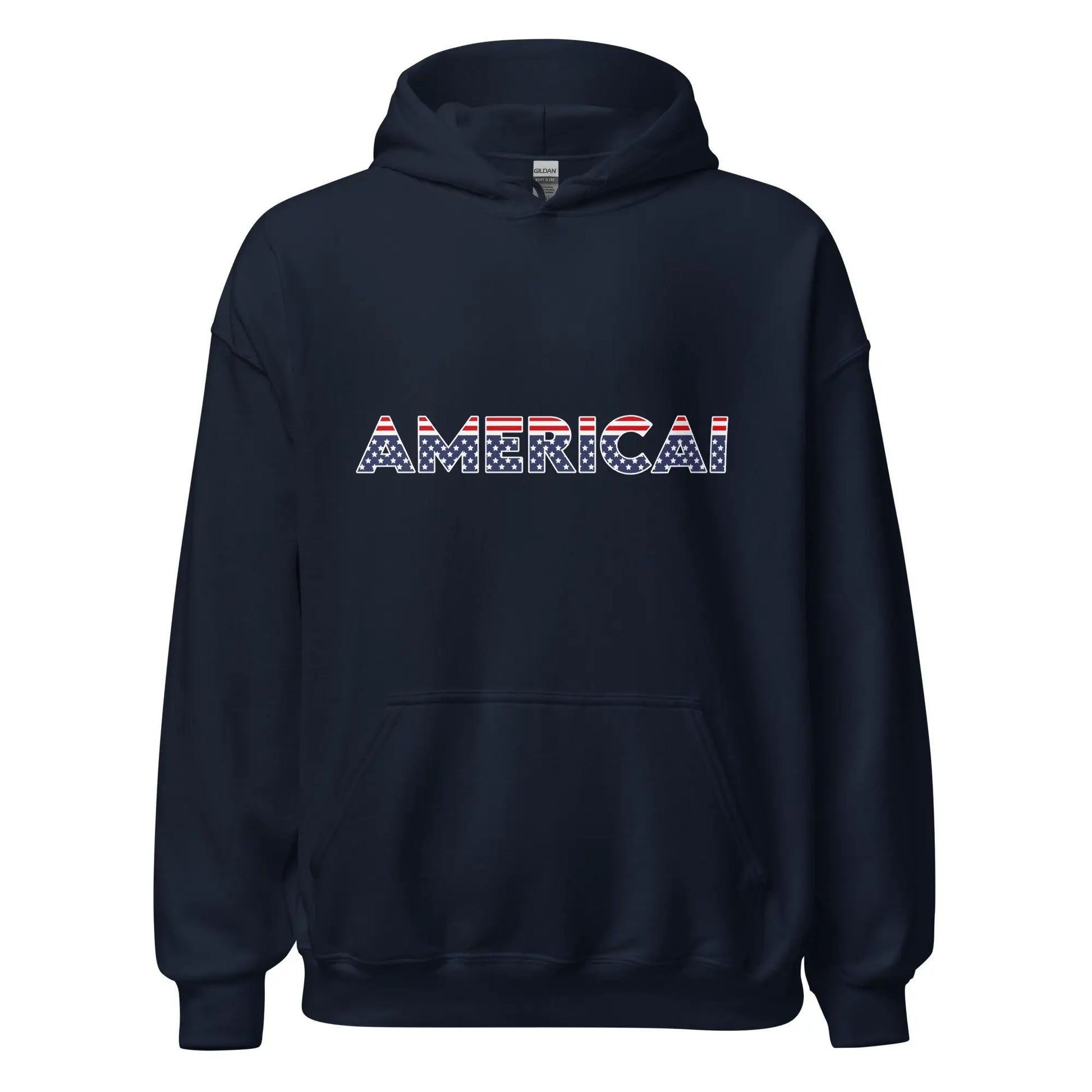 AMERICAI Hoodie (unisex) - Navy / M