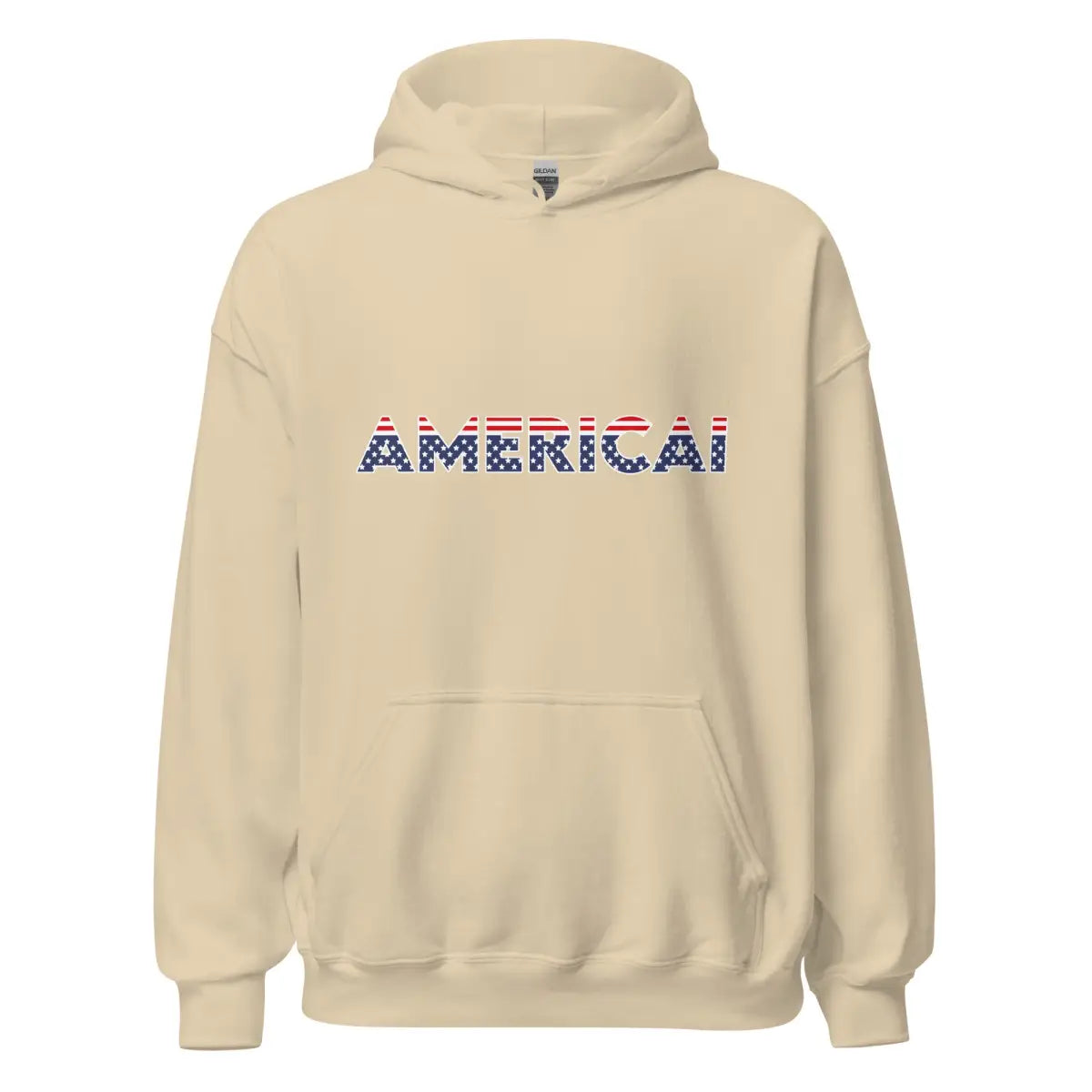 AMERICAI Hoodie (unisex) - Sand / M