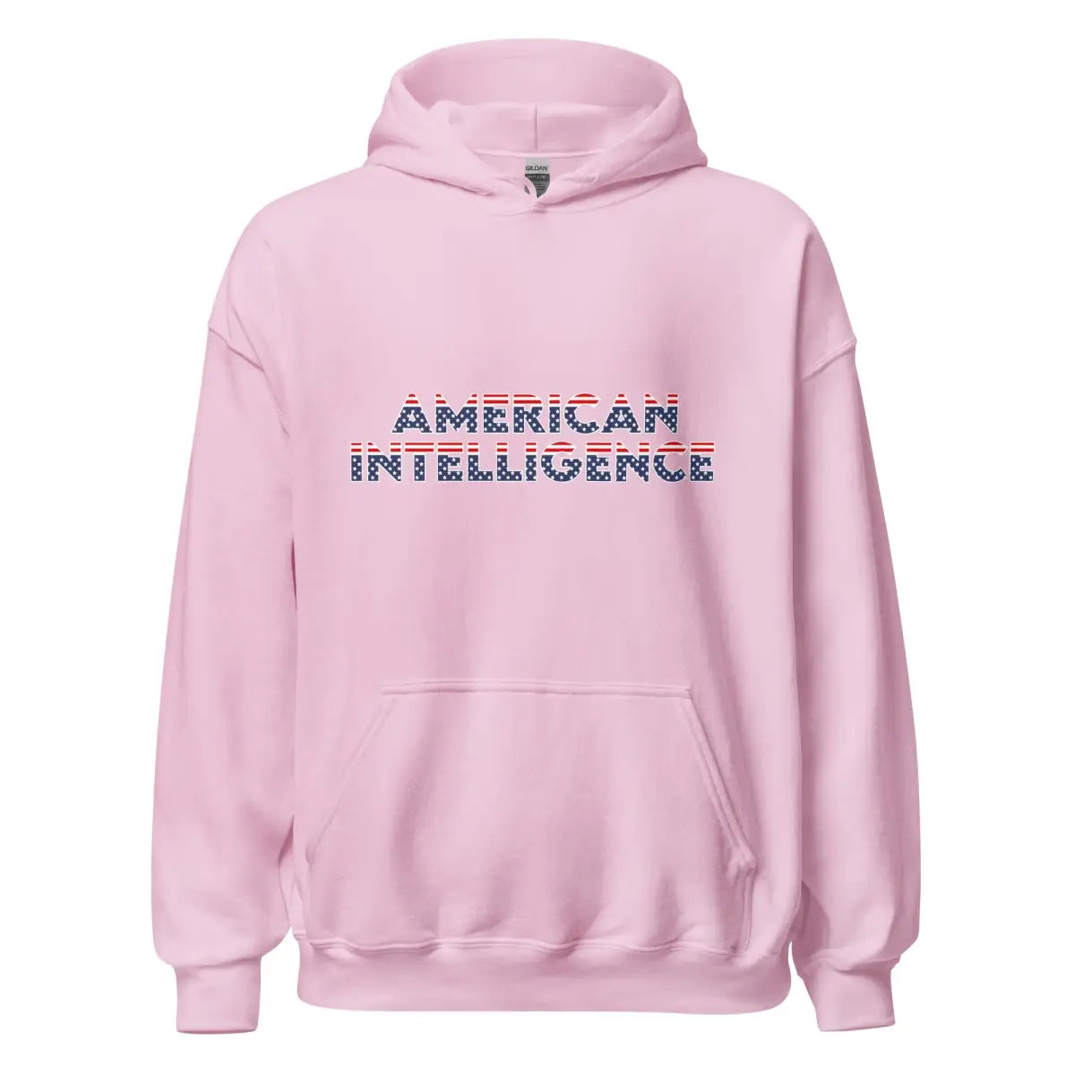 American Intelligence Hoodie 2 (unisex) - Light Pink / M