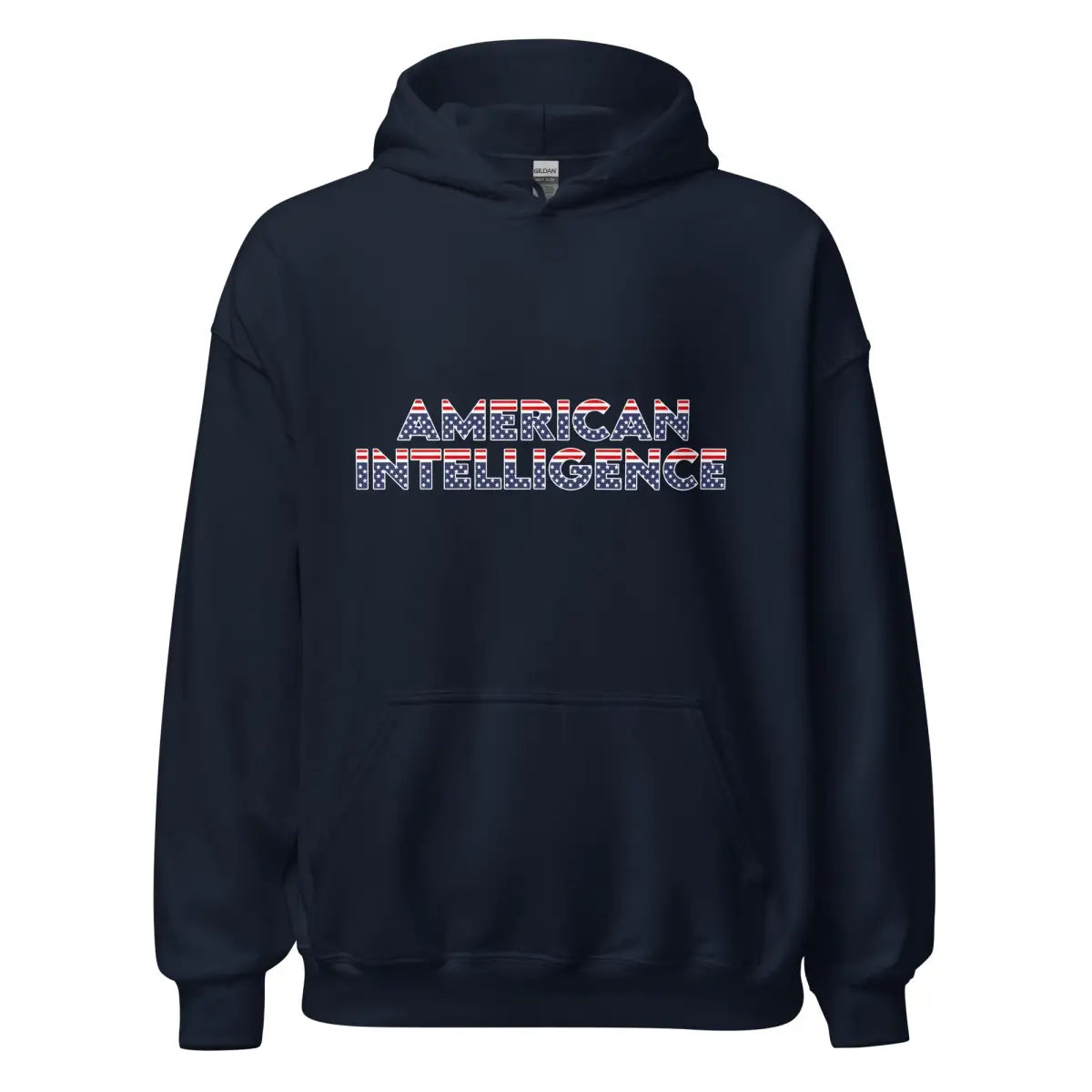 American Intelligence Hoodie 2 (unisex) - Navy / M