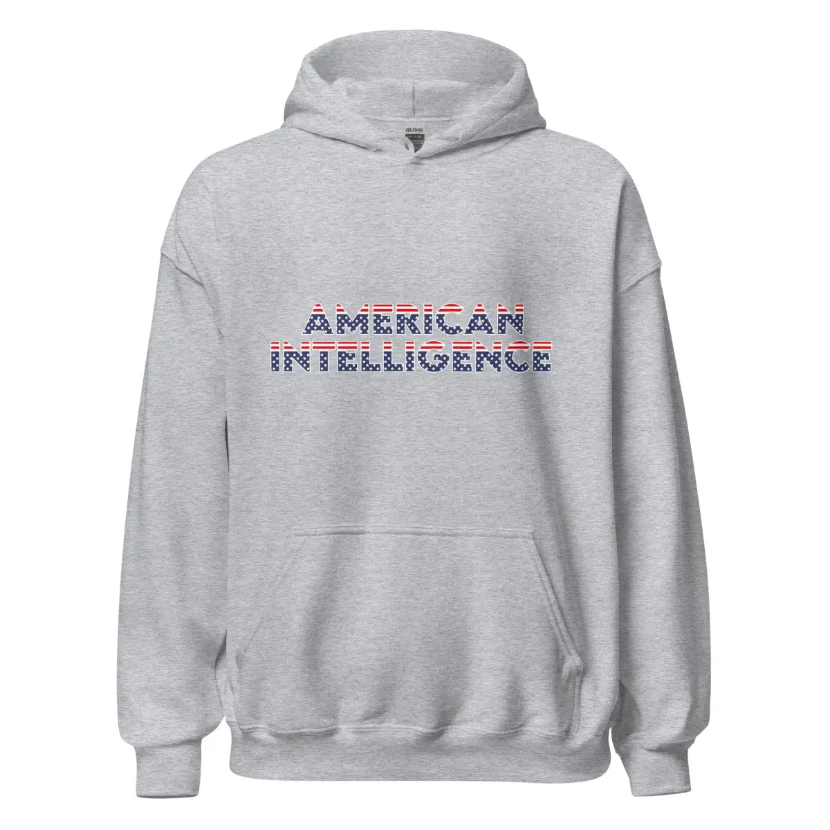 American Intelligence Hoodie 2 (unisex) - Sport Grey / M