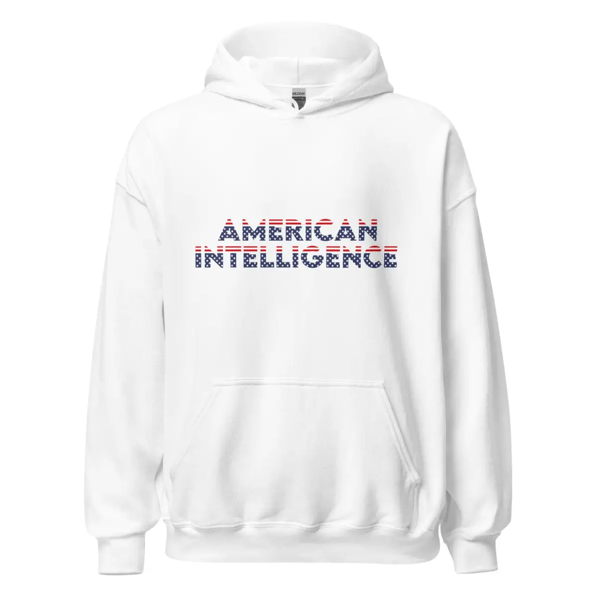 American Intelligence Hoodie 2 (unisex) - White / M