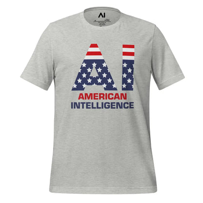 American Intelligence T-Shirt (unisex) - Athletic Heather / M