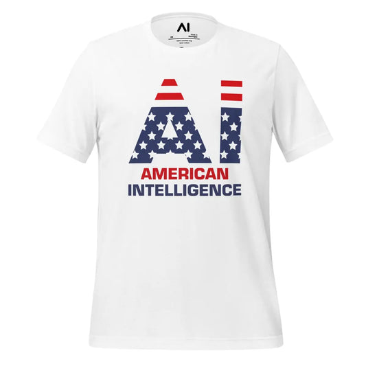 The American Intelligence T-shirt (unisex) White / m.