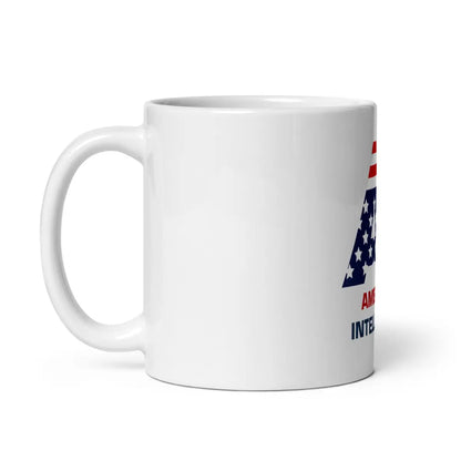 American Intelligence White Glossy Mug