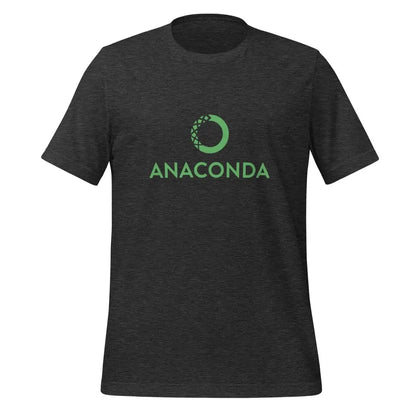 Anaconda Logo T-Shirt (unisex) - Dark Grey Heather / M