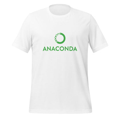 Anaconda Logo T - Shirt (unisex) - White - AI Store