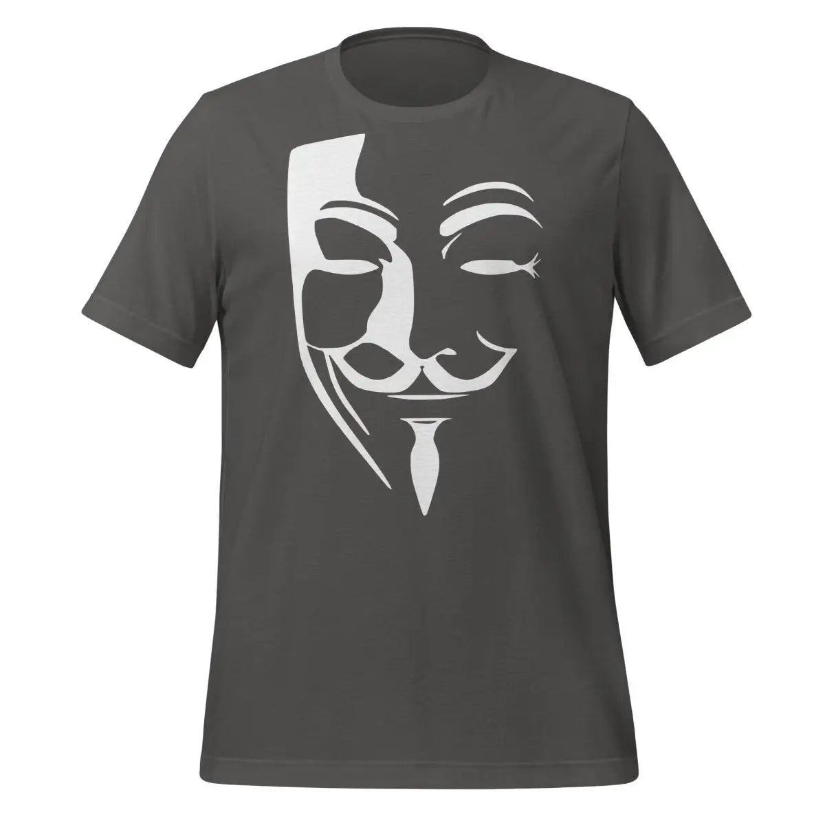 Anonymous Mask T-Shirt (unisex) - Asphalt / M