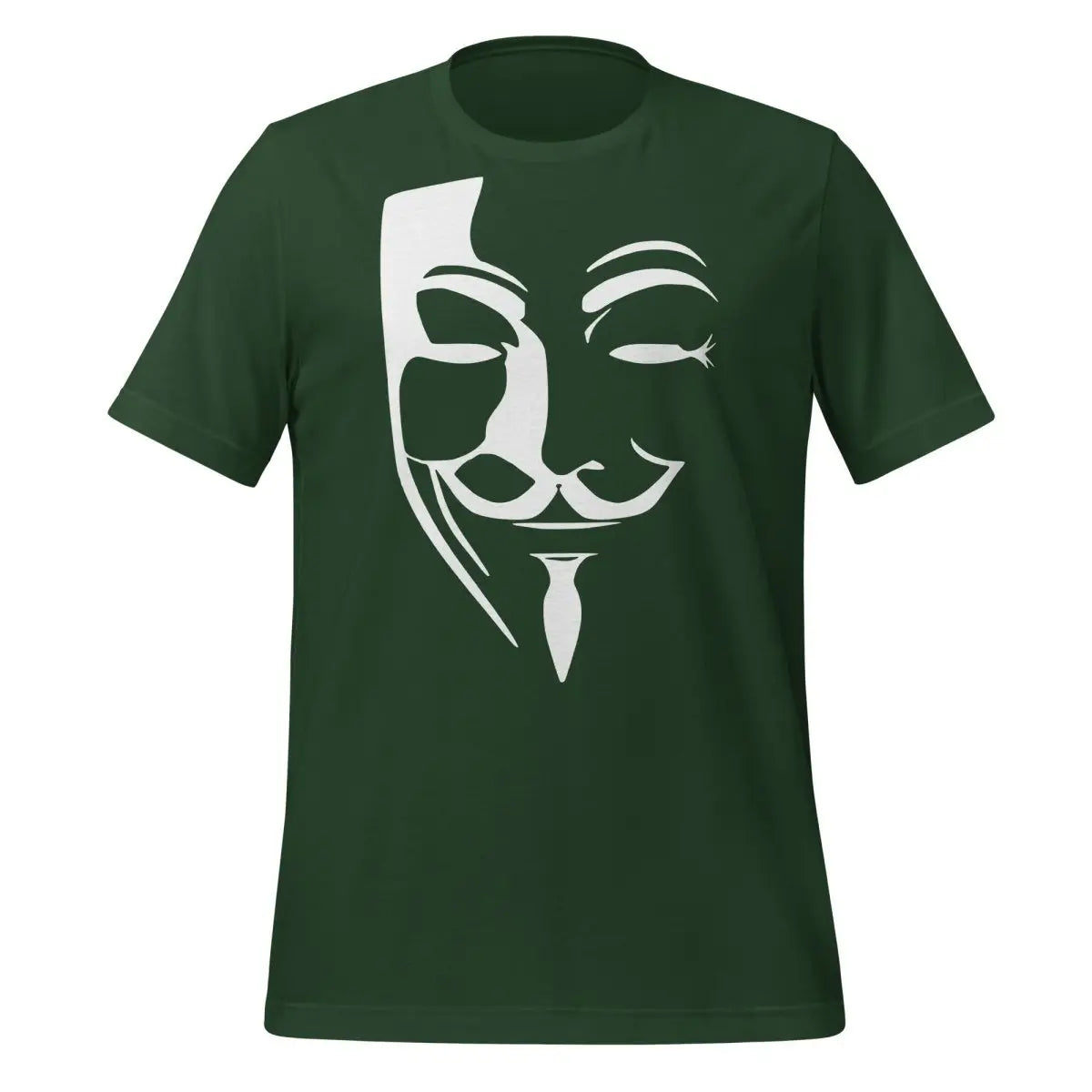 Anonymous Mask T-Shirt (unisex) - Forest / M