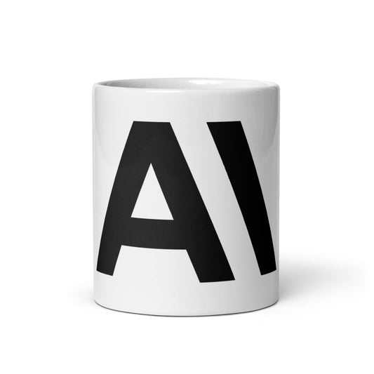 Anthropic Icon on White Glossy Mug - AI Store