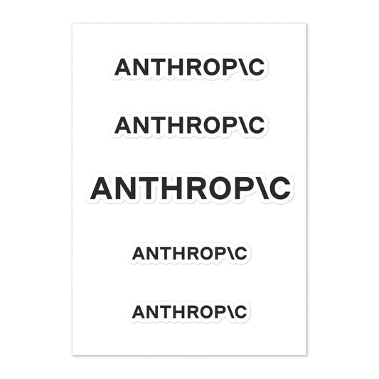Anthropic Logo Sticker Sheet - AI Store
