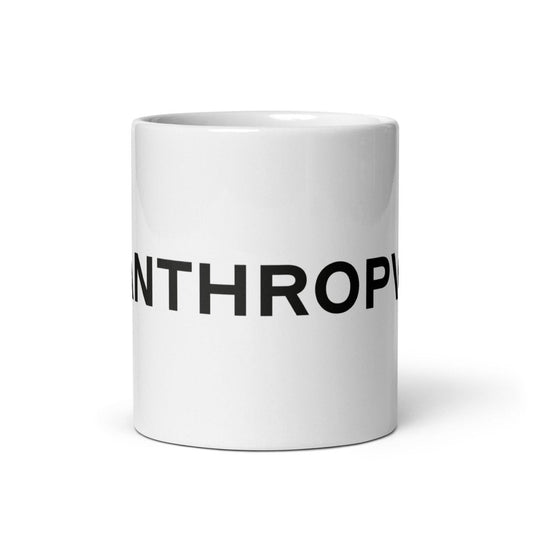 Anthropic Logo White Glossy Mug - 11 oz - AI Store