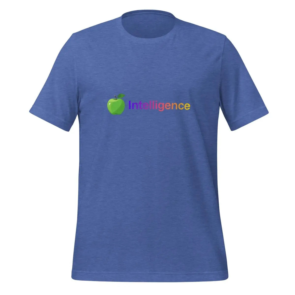 Apple + Intelligence T-Shirt (unisex) - Heather True Royal / M