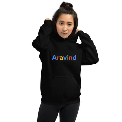 The Aravind Search Logo Hoodie (unisex).