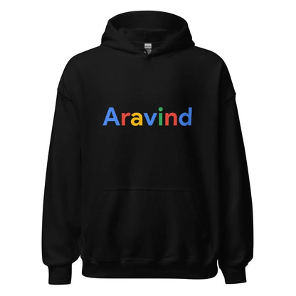 Aravind Search Logo Hoodie (unisex) - Black / M