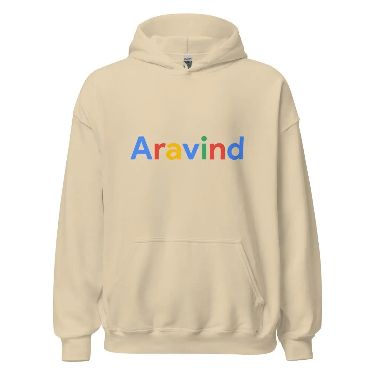 The Aravind Search Logo Hoodie (unisex) Sand / m.