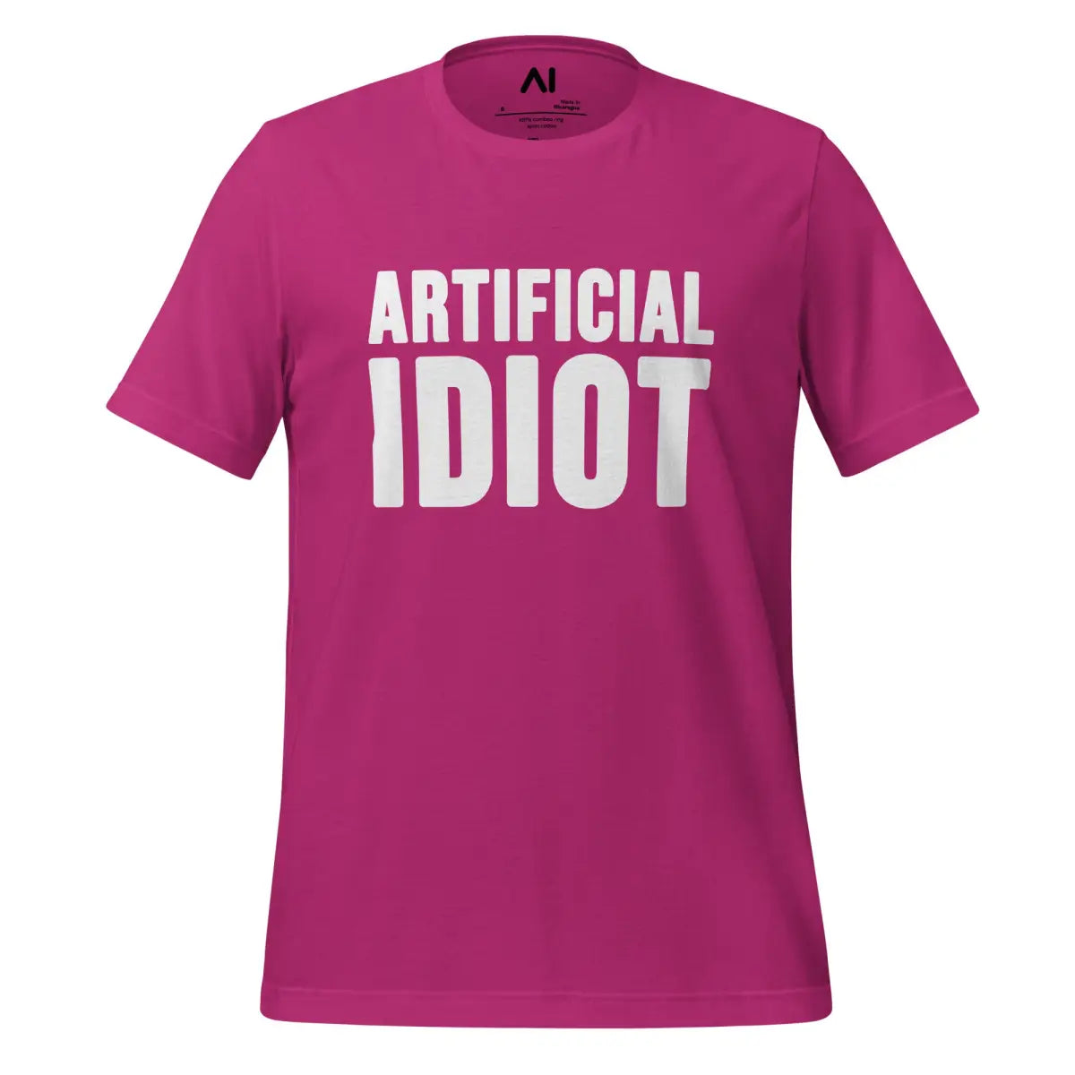 Artificial Idiot T-Shirt (unisex) - Berry / M