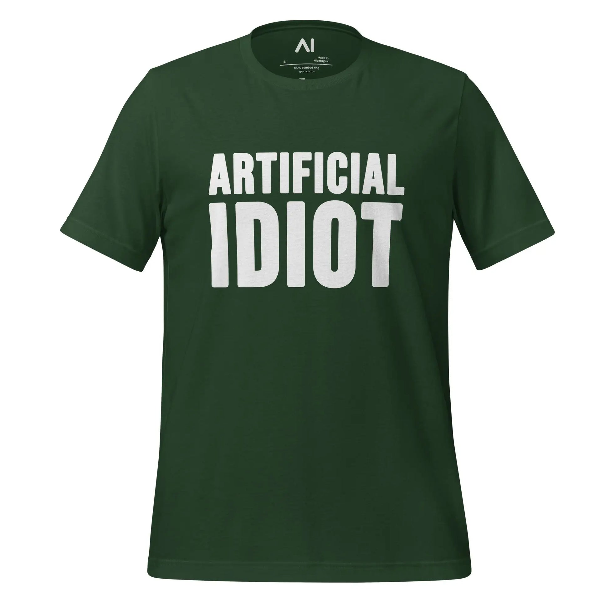 Artificial Idiot T-Shirt (unisex) - Forest / M