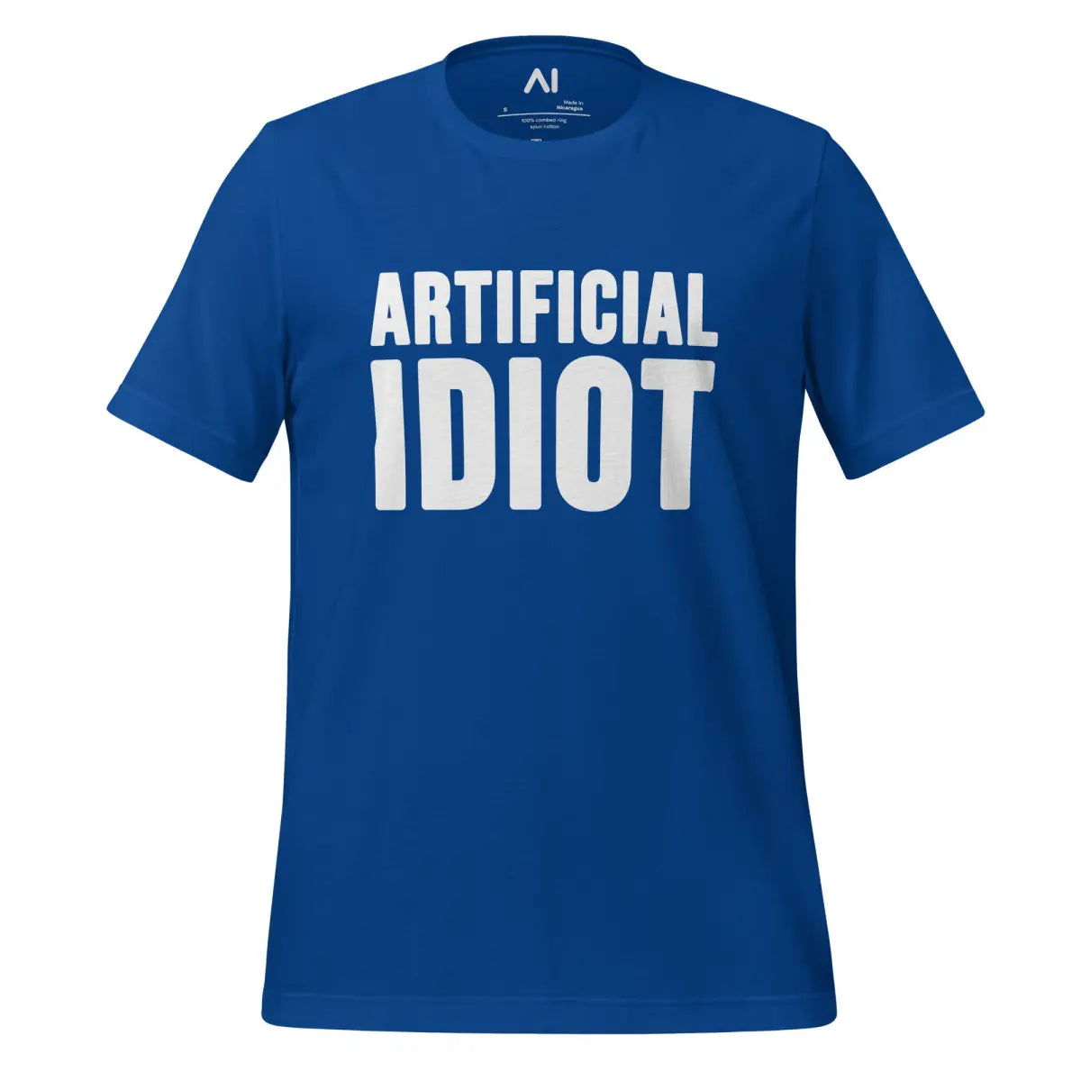 Artificial Idiot T-Shirt (unisex) - True Royal / M