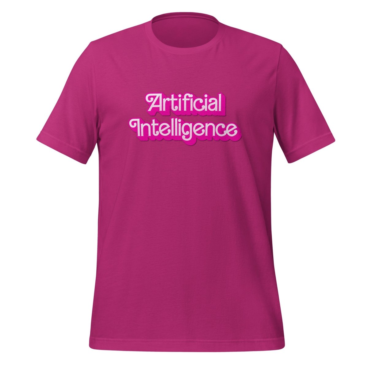 Artificial Intelligence for Dolls T-Shirt (unisex) - Berry - AI Store