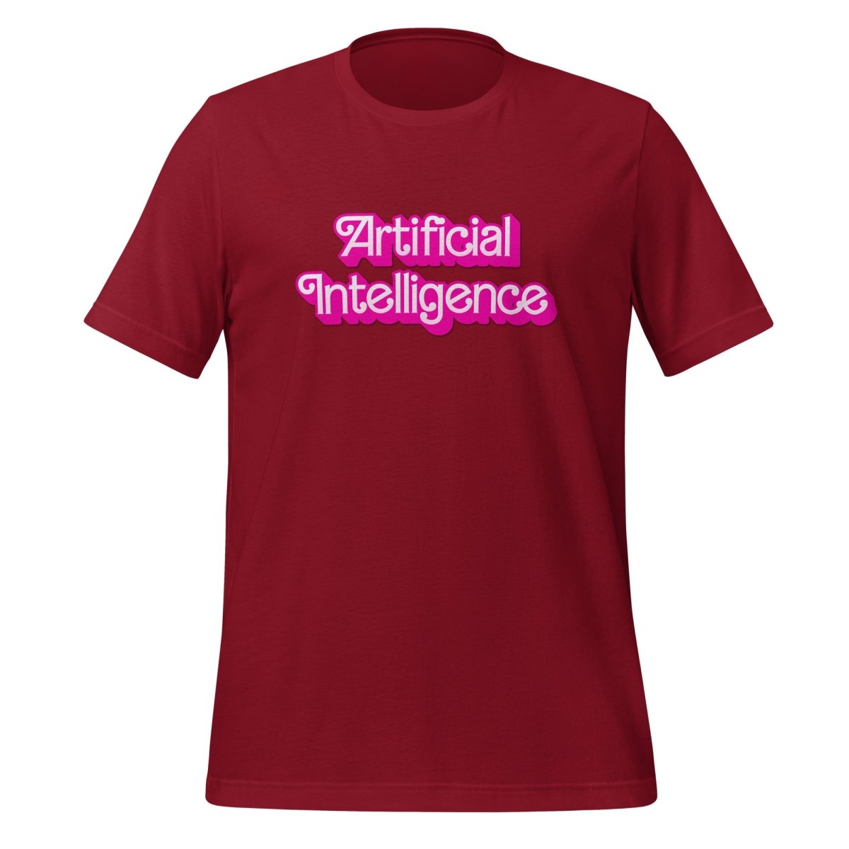 Artificial Intelligence for Dolls T-Shirt (unisex) - Cardinal - AI Store