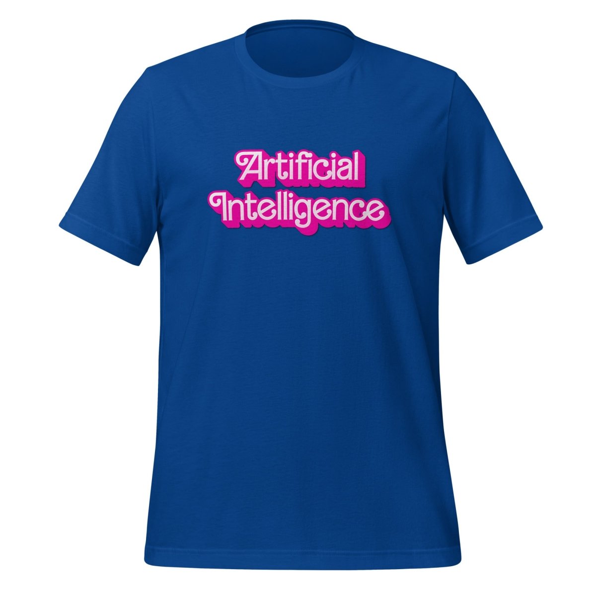 Artificial Intelligence for Dolls T-Shirt (unisex) - True Royal - AI Store