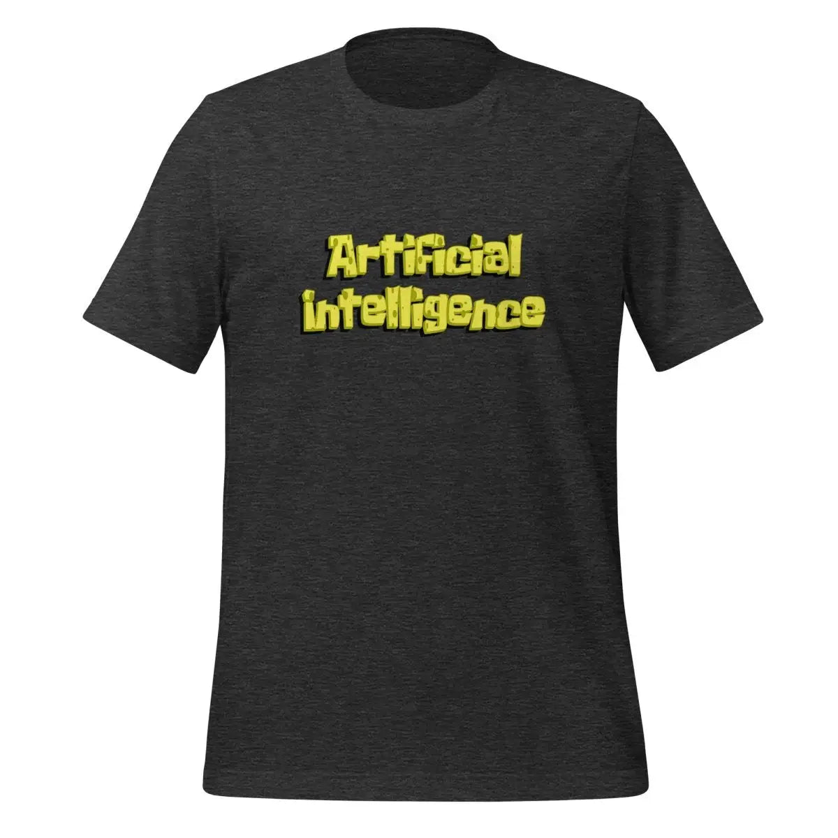 Artificial Intelligence beneath the Sea T-Shirt (unisex) - Dark Grey Heather / M