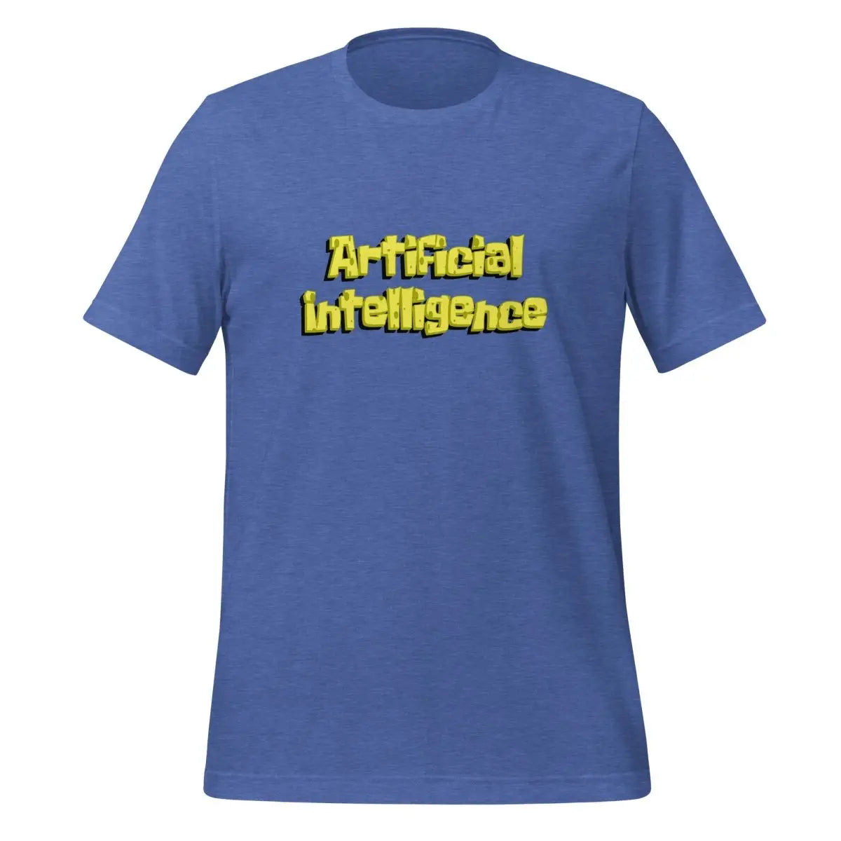 Artificial Intelligence beneath the Sea T-Shirt (unisex) - Heather True Royal / M