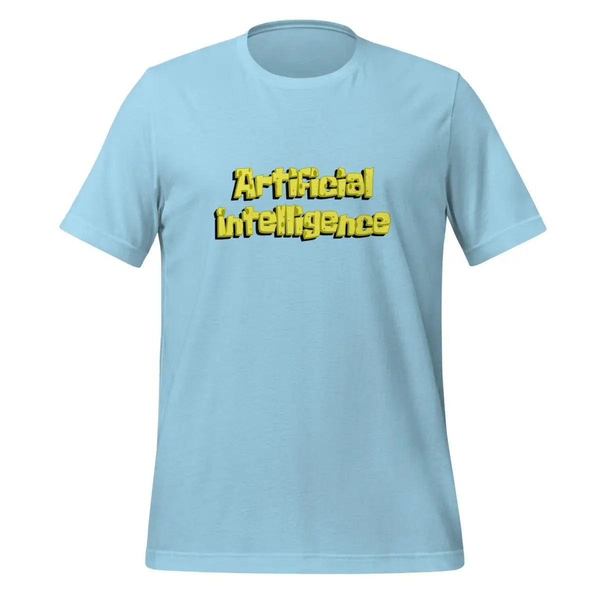 Artificial Intelligence beneath the Sea T-Shirt (unisex) - Ocean Blue / M