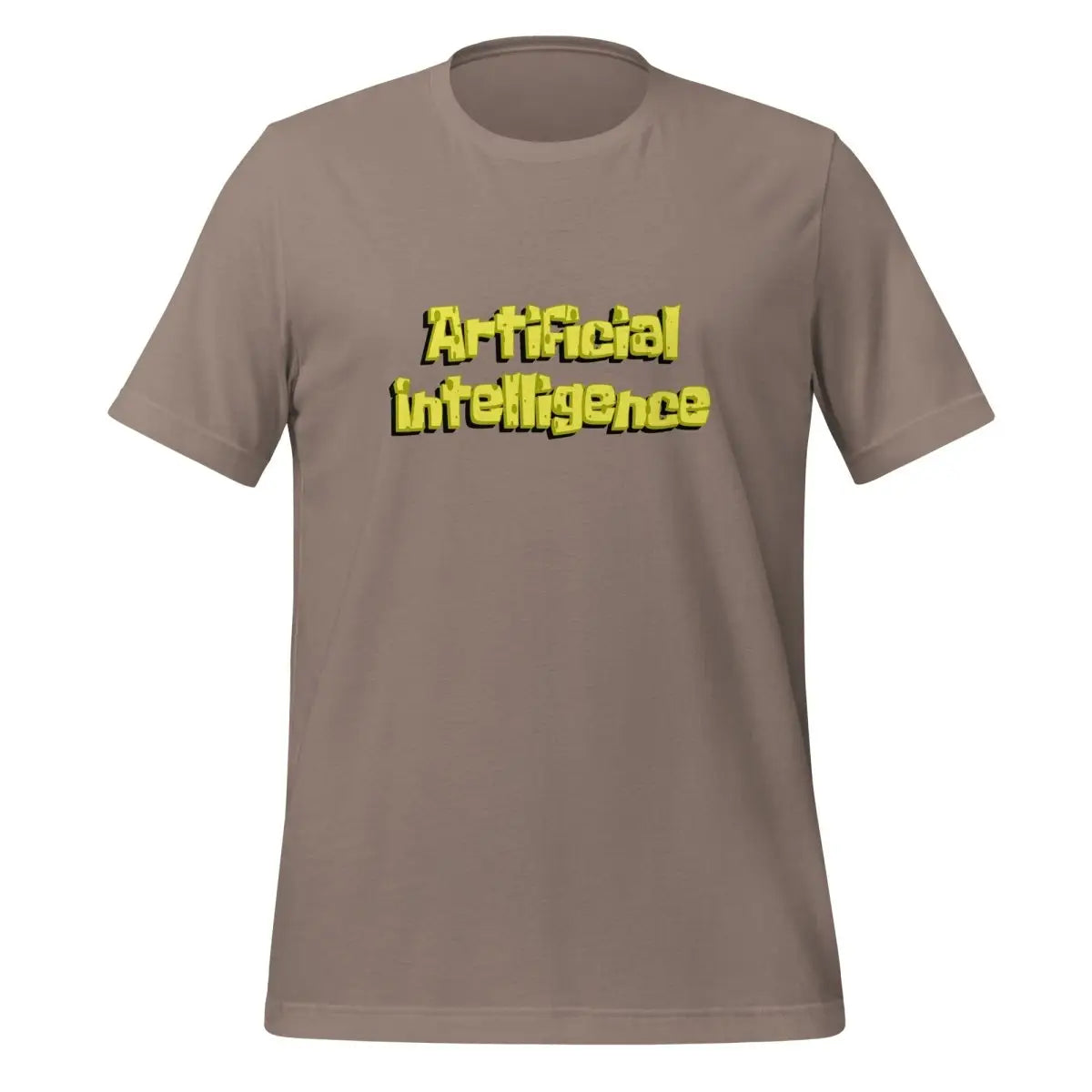 Artificial Intelligence beneath the Sea T-Shirt (unisex) - Pebble / M